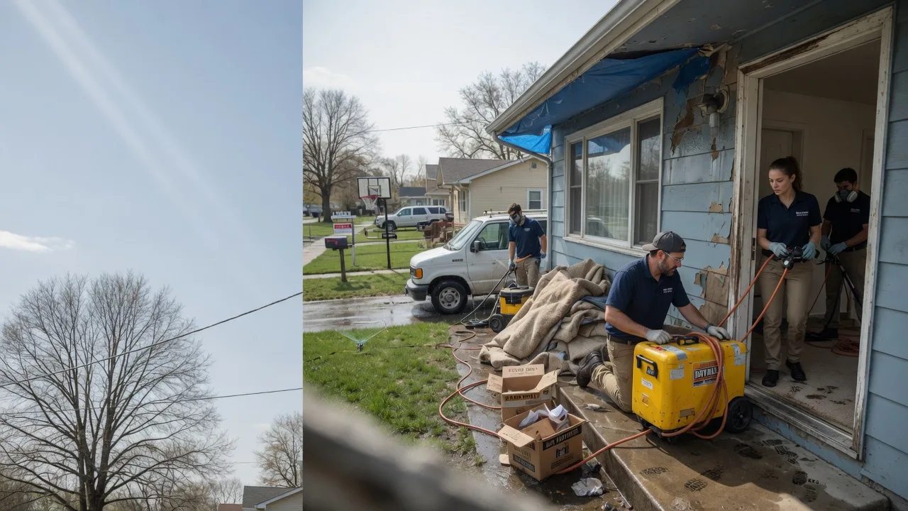 Basement Flood Cleanup in Lutts, TN near me